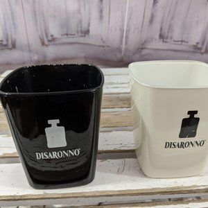 Disaronno liquor glass‎ square barware cocktail dec